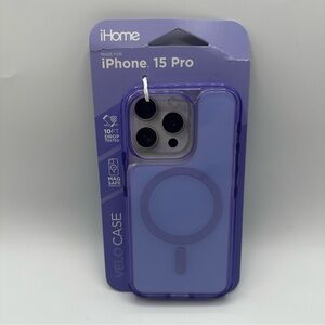 iHome Lavender Velo Case for iPhone 15 Pro
